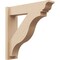 Ekena Millwork 5 1/2-in W x 22-in D x 22-in H Funston Trad Rough Cedar Woodgrain TimberThane Outlooker, Primed Tan OUTUR055X22X22FST04RCPR - alternate 1